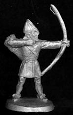 25mm scale, Ral Partha fantasy, human longbowman