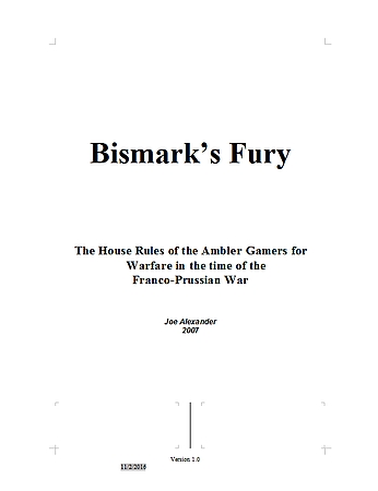 Bismark's Fury