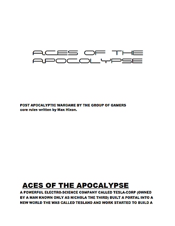 Aces of the Apocalypse