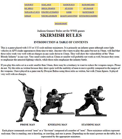 Skirmish Rules