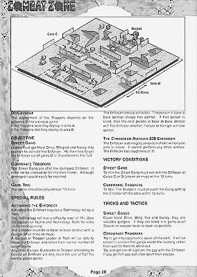 scenario page from rulebook