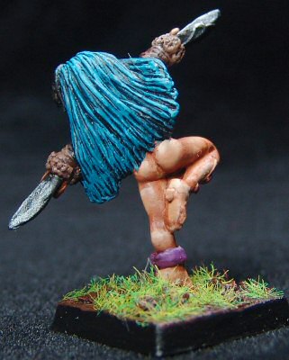 Tribal Berserk with Blades (back)