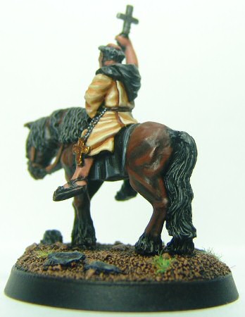 Mounted cleric (left)
