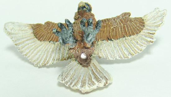 Eagle with magnet attached