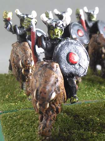 Mounted Half-Orcs