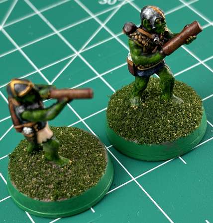 Goblins with blowpipe