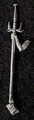 Arm with trident