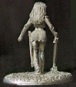 Chick in Chain Mail (back)