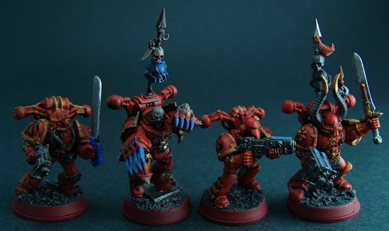 Chaos Space Marine Paint Schemes | The American Mastermind