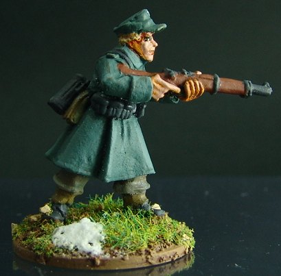 German Rifleman in Greatcoats II