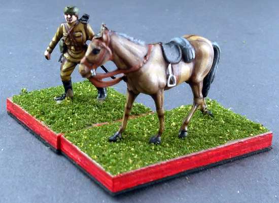 Horse and horseholder
