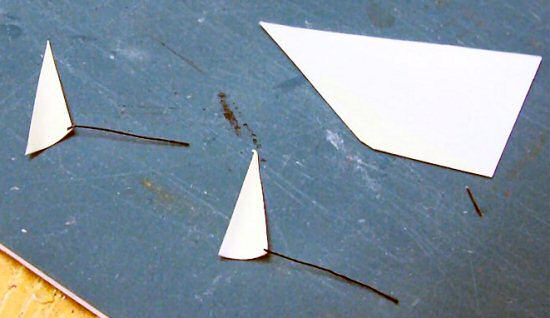 Scratchbuilt headsails