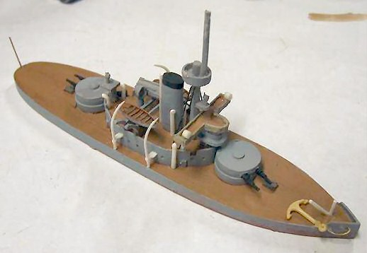 The detailed model, before final painting