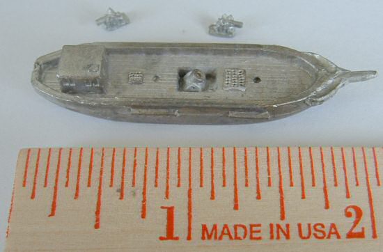 Mortar schooner components