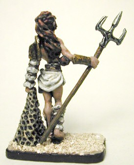 Female Gladiator (Retiarius) - back