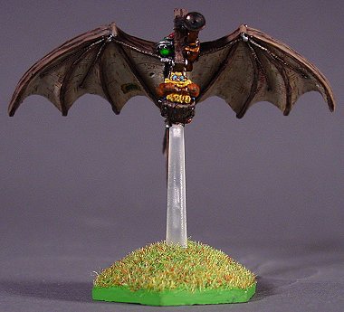 Bat on its base