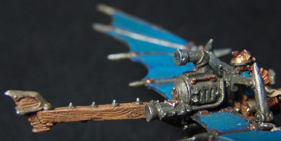 Dwarf ornithopter equipment