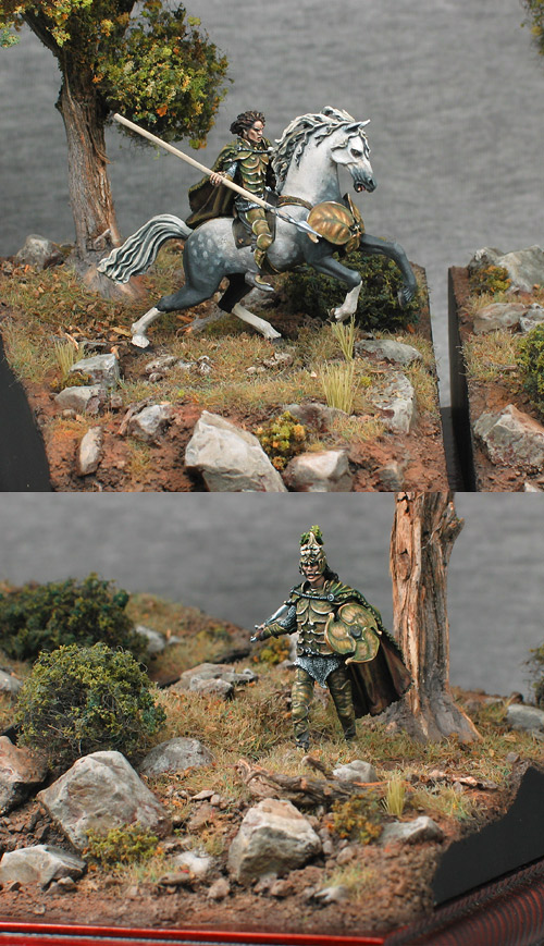 Details of the diorama