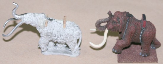 Converted Mammupach (left) and Oliphaunt