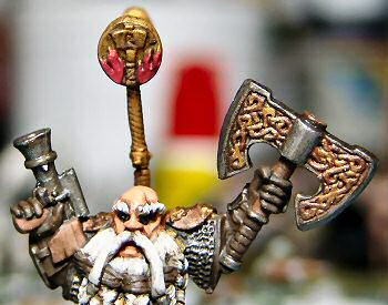 Dwarven Grandfather (close up)