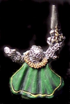 back of the Dwarven Priest, showing the cloak