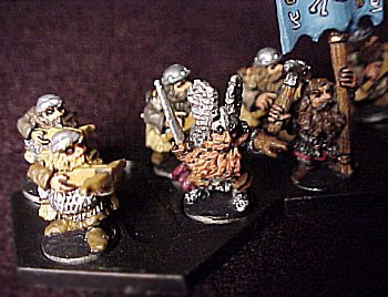 another view - figures posed in Demonworld plastic bases