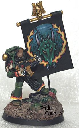 Salamander, as painted by Prophet Miniatures