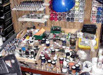 The paint desk