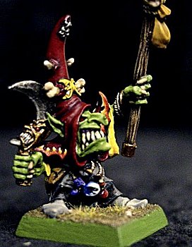 Night Goblin Shaman as painted by Michael