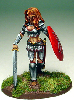 Finished Chick in Chainmail