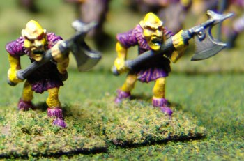 My goblin halberdiers