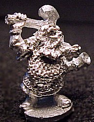 Dwarf musician - side view