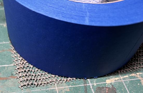 Cutting the shelf liner