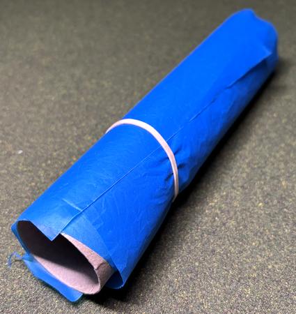 Rolled up river
