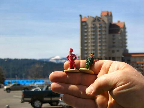 The minis at beautiful Coeur d'Alene