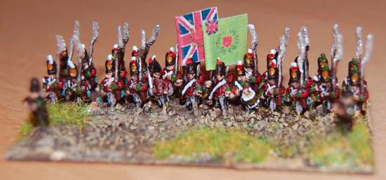 6mm British Napoleonic line infantry 