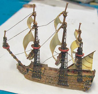 Port ratlines mounted