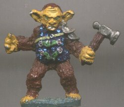 One of the first miniatures I painted, ca. 1983 or so...