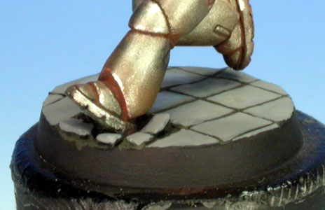 Painting the base