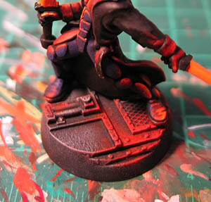 Figure on the base