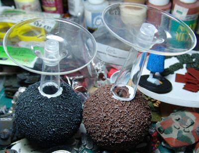 Gluing planets to bases