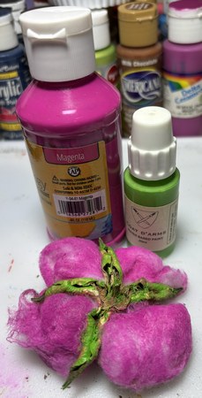 Cotton pods