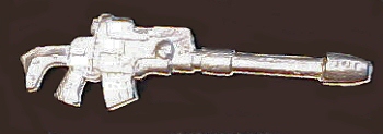 The gun (with attachment point in the center)