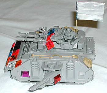 side view of assembled Predator