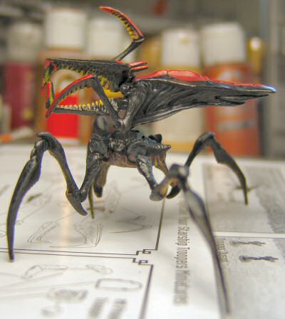 The finished Warrior Bug