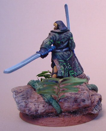 The figure has been attached to the base