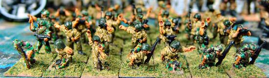 Marine command figures